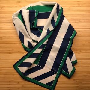 Vera Neumann Geometric Printed Silk Scarf